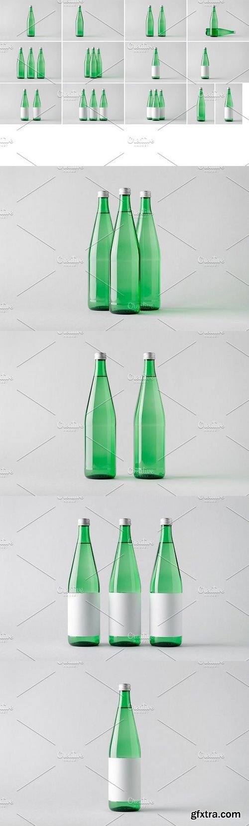 CM - Water Bottle Mock-Up Photo Bundle 2 1326999