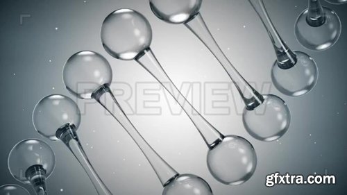 MA - Glass DNA Molecule Loop