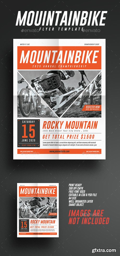 GR - Mountain Bike Event Flyer 20333433