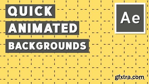 Quick Animated Background in After Effects! Have some fun in 15 minutes!