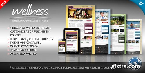 ThemeForest - Wellness v2.0.1 - A Health & Wellness WordPress Theme - 3003585