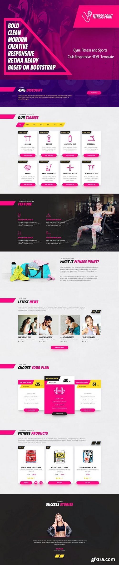 CM - Fitness point - HTML Template 1337326