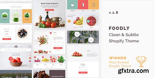 ThemeForest - Foodly v1.8 - One-Stop Food Shopify Theme - 15777451
