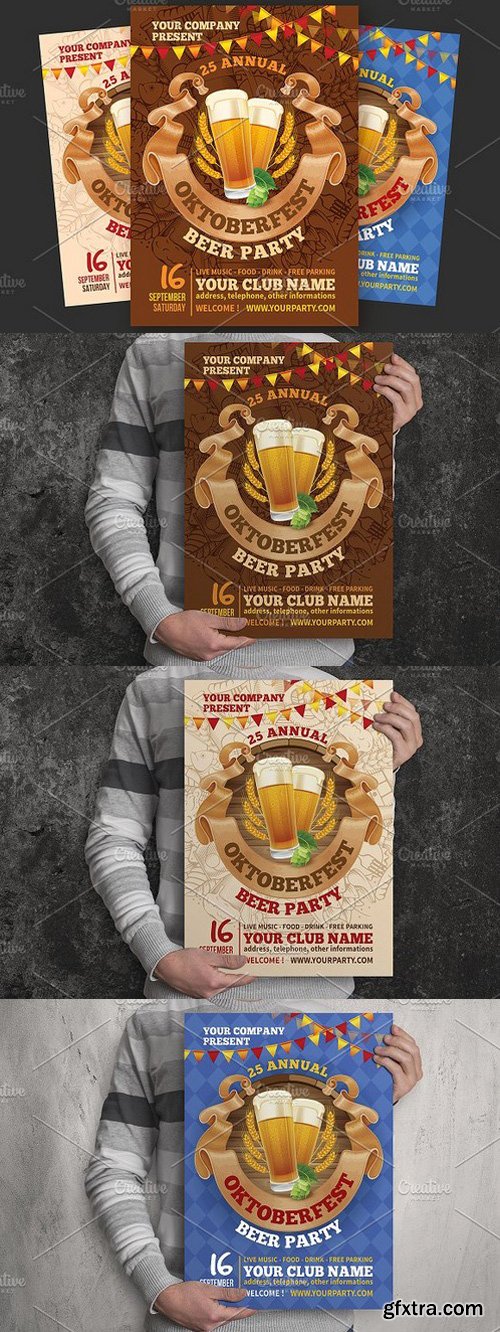 CM - Oktoberfest Beer Party Flyer 1644947