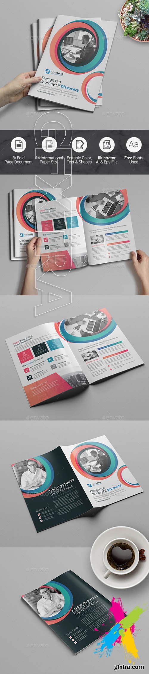 GraphicRiver - Bi-Fold Brochure Template 20365280