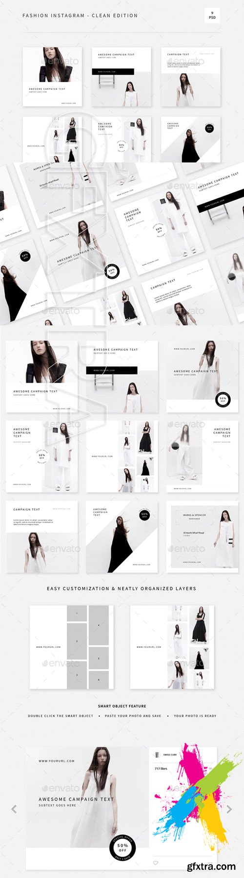 GraphicRiver - Fashion Instagram - Clean Edition 20373441