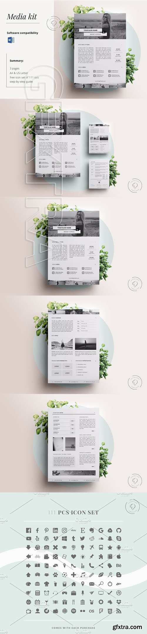 CM - Media Kit Template and Ad Rate Sheet 1705313