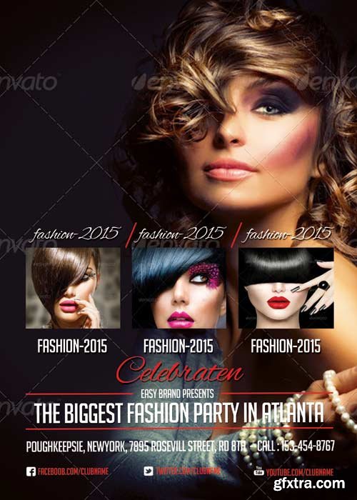 Fashion flyer 2n1 V26 PSD Template