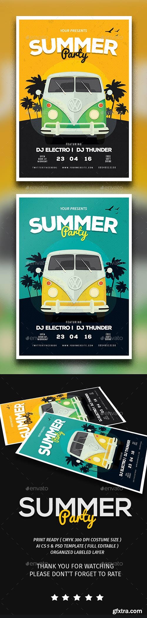 Graphicriver - Summer Party 15649515