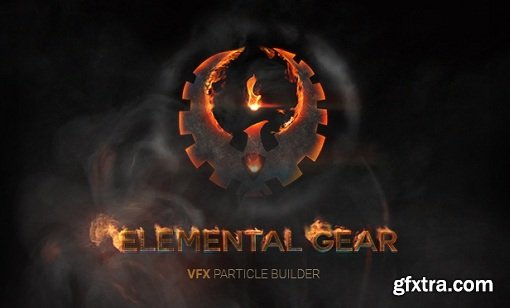 FX Particle Builder Elemental Gear: Fire Sand Smoke Particular Presets V.2.14