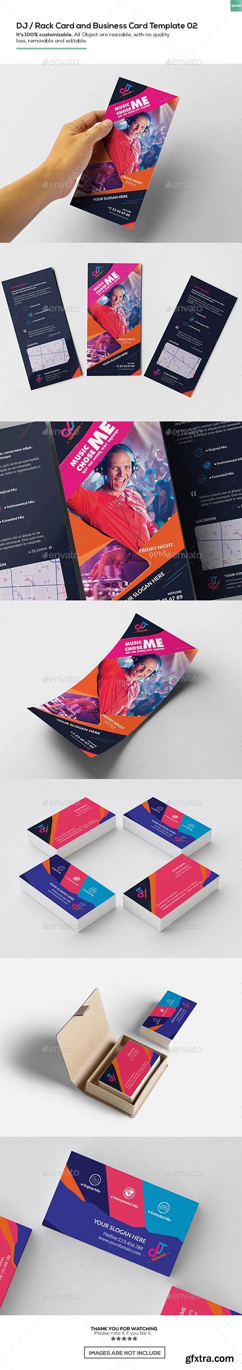 Graphicriver - DJ / Rack Card and Business Card Template 02 16207260