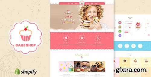 ThemeForest - Cake Shop v1.2 - Bakery, Cafe Shopify Theme - 17378074