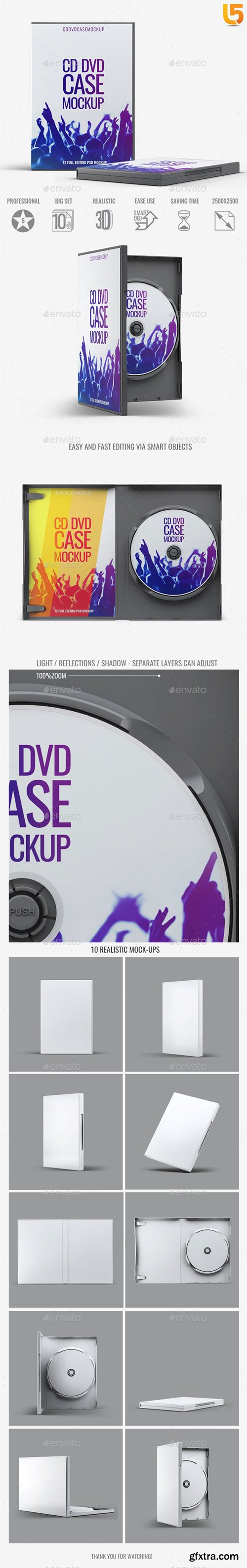 Graphicriver - DVD CD Case Mock-Up 20412965