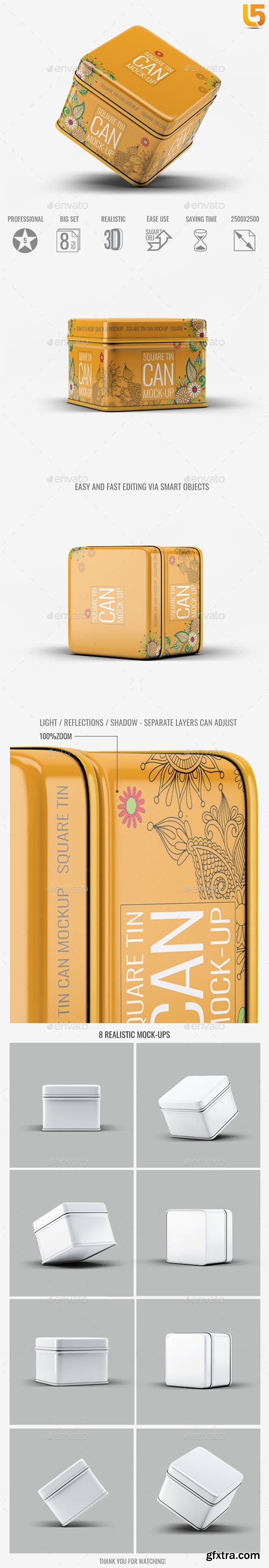 Graphicriver - Tin Can Mock-Up 20413181