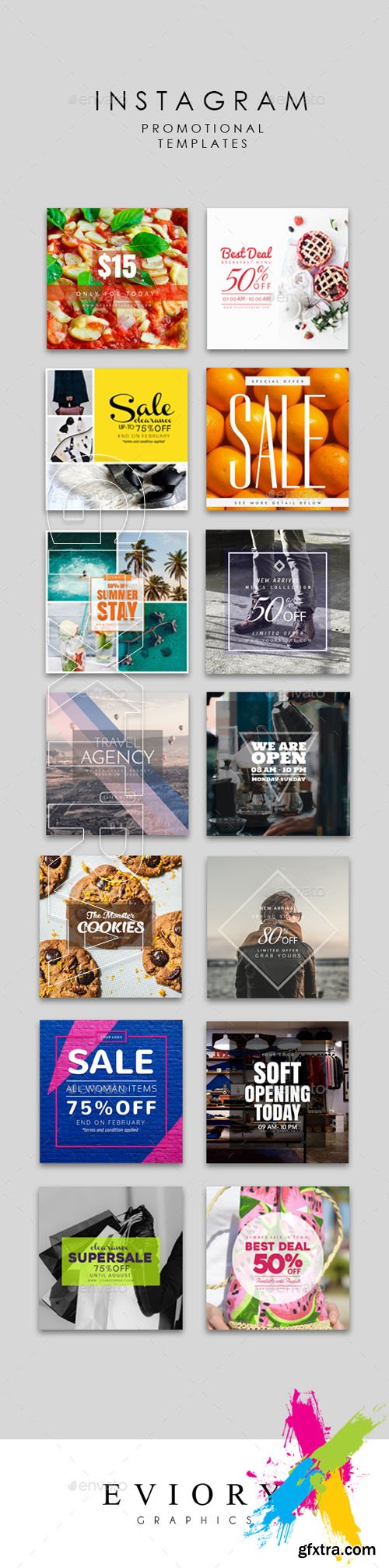 GraphicRiver - Instagram Promotional Templates 20417618