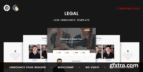 ThemeForest - Legal v1.0 - Law Unbounce Template - 19745351