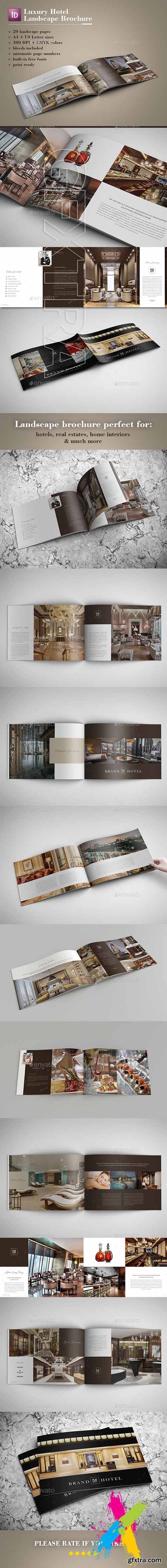 GraphicRiver - Luxury Hotel Landscape Brochure 20377151