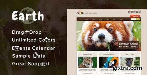 ThemeForest - Earth v4.1 - Eco/Environmental NonProfit WordPress Theme - 2405294