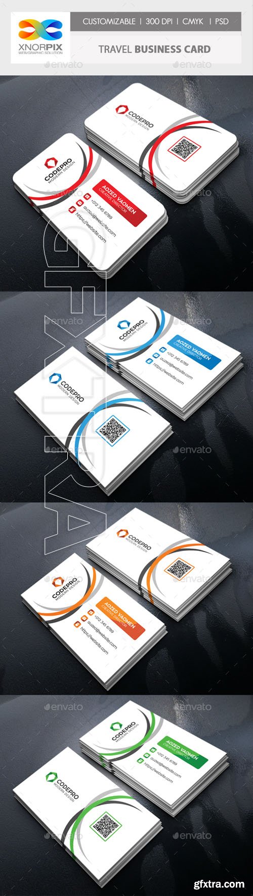 GraphicRiver - Travel Business Card 20446217