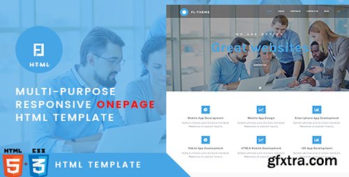 ThemeForest - Fl v1.0 - Multi-Purpose Responsive OnePage HTML Template - 20339475
