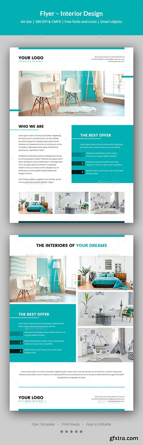 Graphicriver - Flyer – Interior Design 20460370