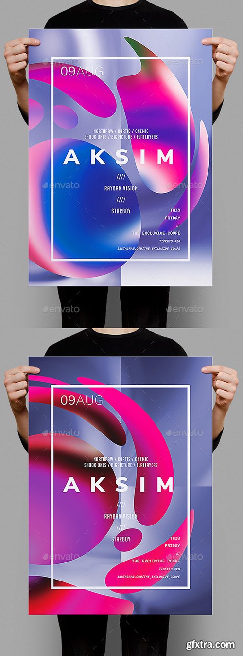 Graphicriver - Aksim Poster / Flyer Template 20461917