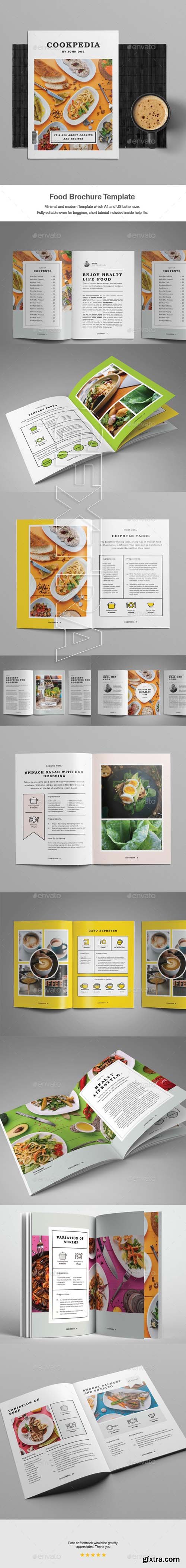 GraphicRiver - Food Brochure Template 20388647