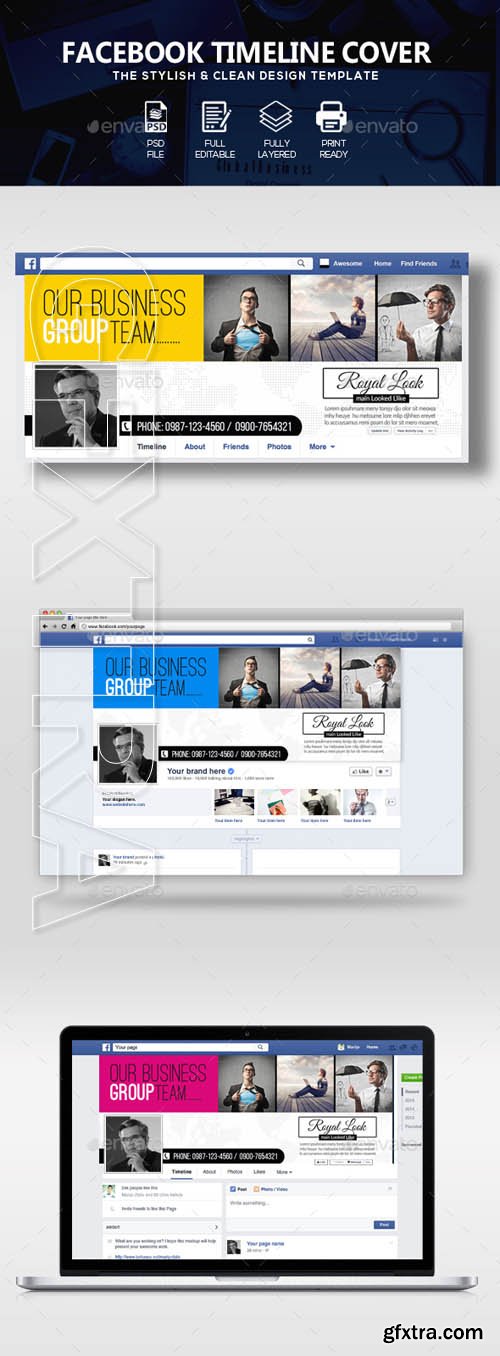 GraphicRiver - Corporate Facebook Timeline Cover 20381057