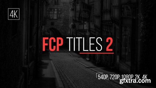 Videohive FCP Titles 2 16668267