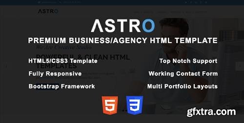 ThemeForest - Astro v1.0 - Premium Business/Agency HTML Template - 20332746