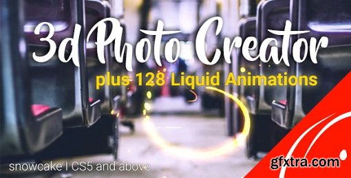 3d Photo Creator With Liquid FX Animations for AE