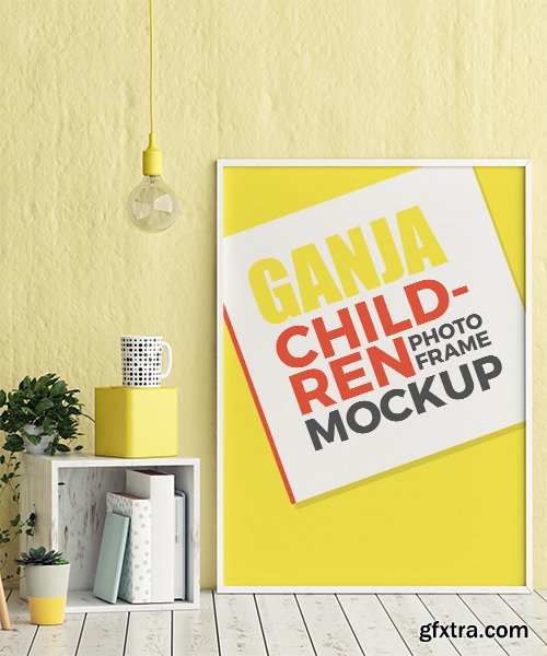PSD Mock-Up - Children Room Photo Frame