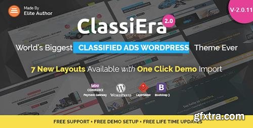 ThemeForest - Classiera v2.0.11 - Classified Ads WordPress Theme - 14138208