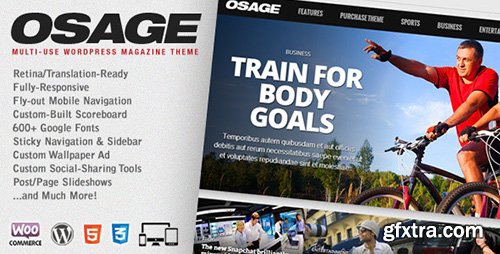 ThemeForest - Osage v1.15.0 - Multi-Use WordPress Magazine Theme - 7790181