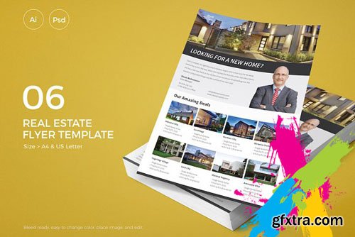 Creativemarket - Real Estate Flyer 06 1766210