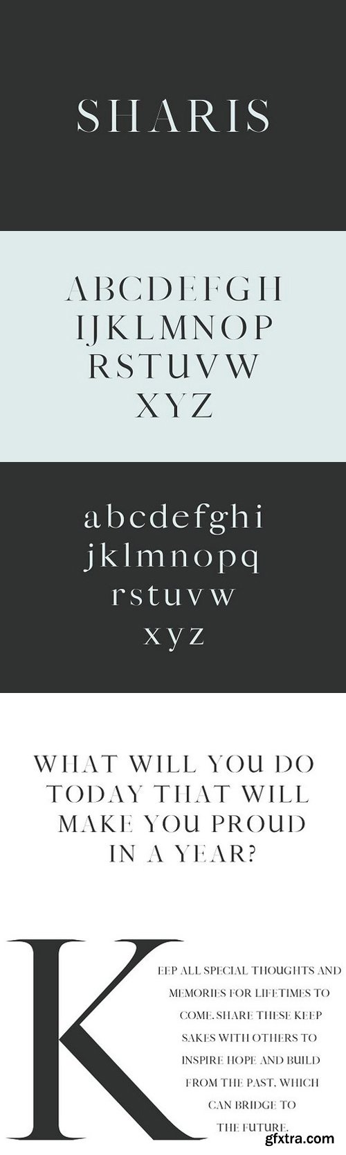 CM - Sharis Serif Typeface 1682676