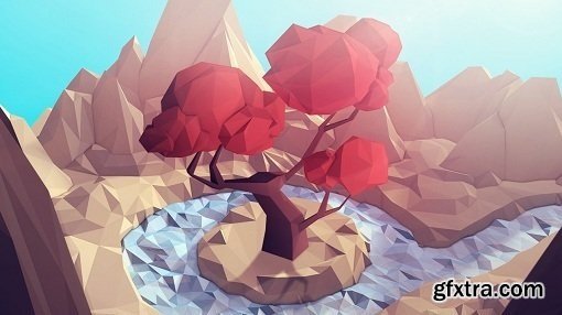Low Poly Art: Create an Abstract Tree in Cinema 4D and Photoshop