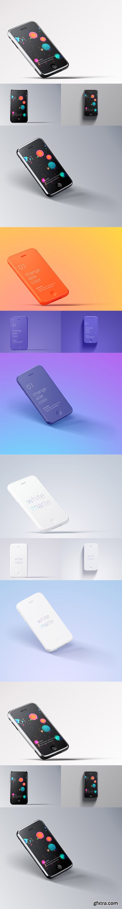 PSD Mock-Up - iPhone 1st Generation