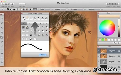 Mybrushes – Sketch, Paint, Design 2.1.4 (macOS)