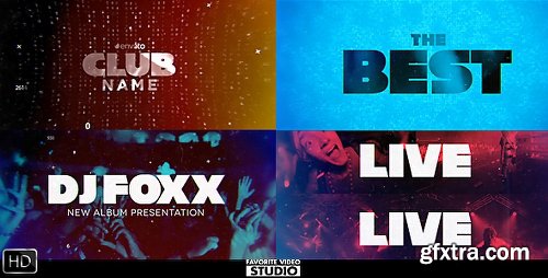Videohive Favorite Music Typography 19590374