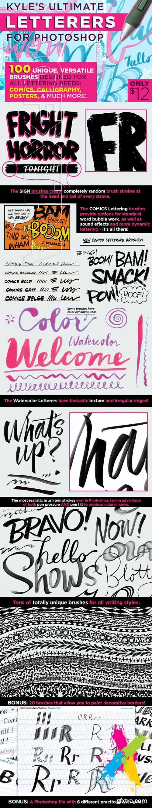 CreativeMarket - Kyles ULTIMATE Letterers for PS 1756762