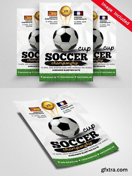 CM - Soccer Championship Flyer 1698201