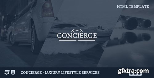 ThemeForest - Concierge - Luxury Lifestyle Services HTML (Update: 4 March 15) - 8818342