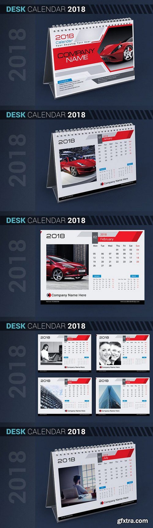 CM - Desk Calendar 2018 1729752