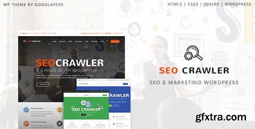 ThemeForest - SEO Crawler v1.0.1 - Digital Marketing Agency, Social Media, SEO WordPress Theme - 20284297