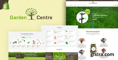 ThemeForest - Garden Accessories v1.0 - Gardening, Landscaping Tools Shopify Theme - 20144358