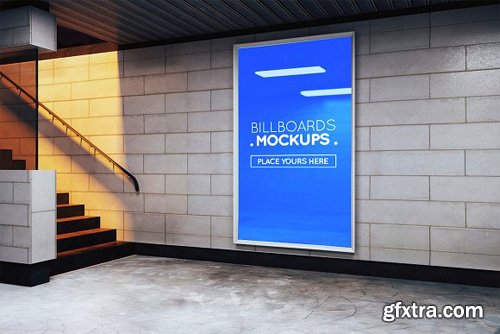 CreativeMarket - Subway Billboards Mockups 88 1738920