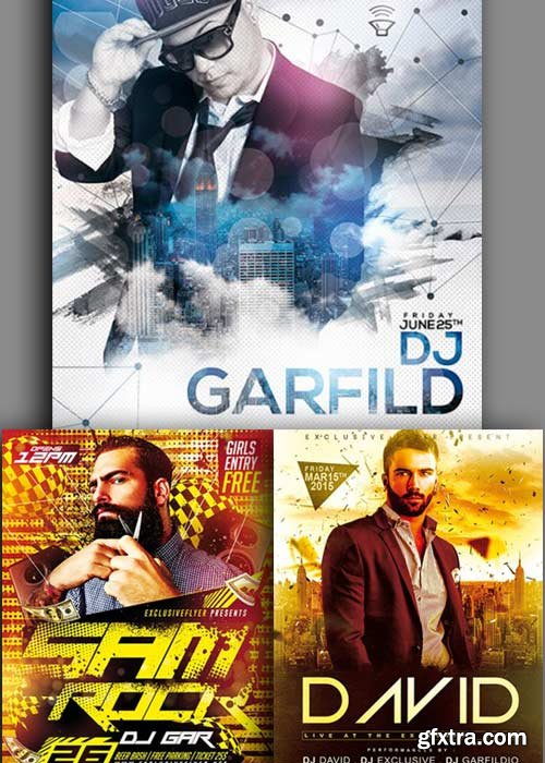 Special Guest Flyers 3in1 V2 Flyer Template