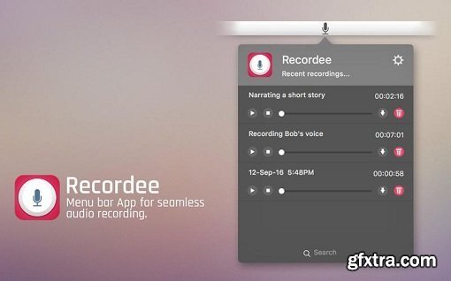 Recordee 1.0 (Mac OS X)