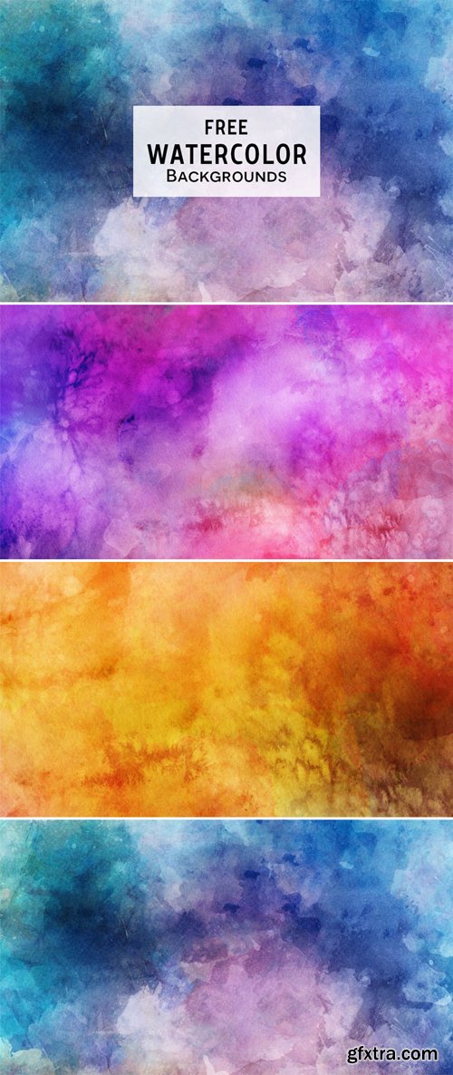 Watercolor Textured Backgrounds